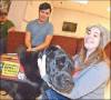 CASA's Therapy Dog Helps 火博体育官网 Students